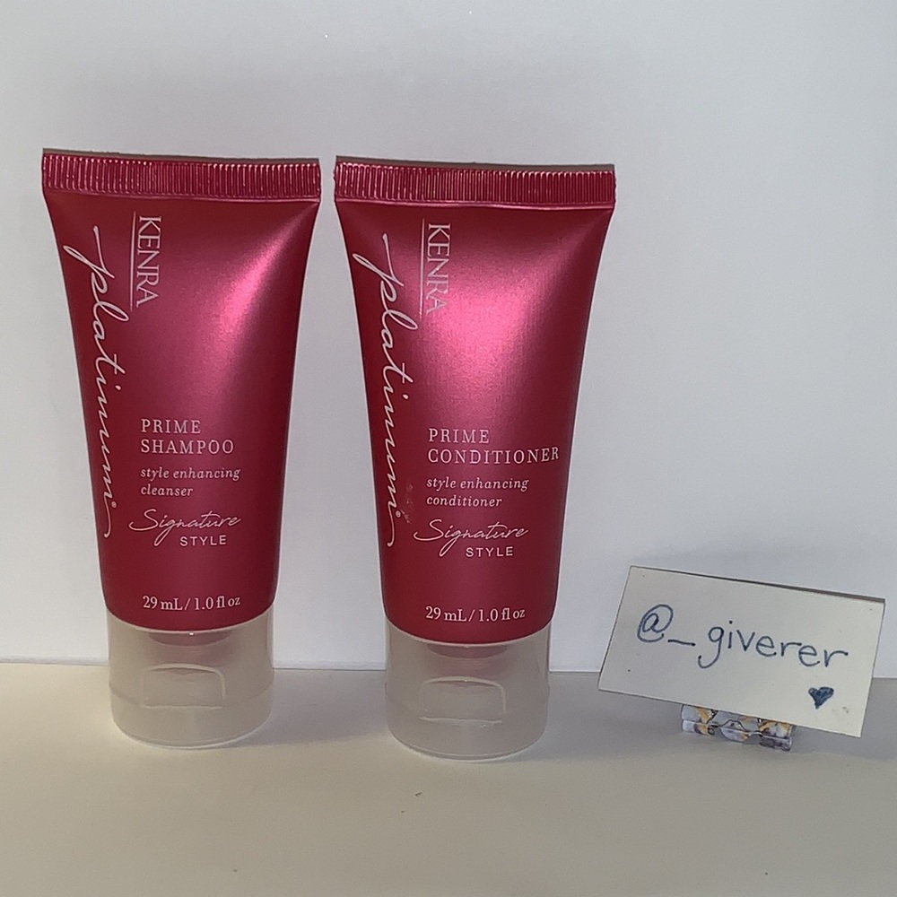 Kenra Platinum Prime Shampoo & Conditioner